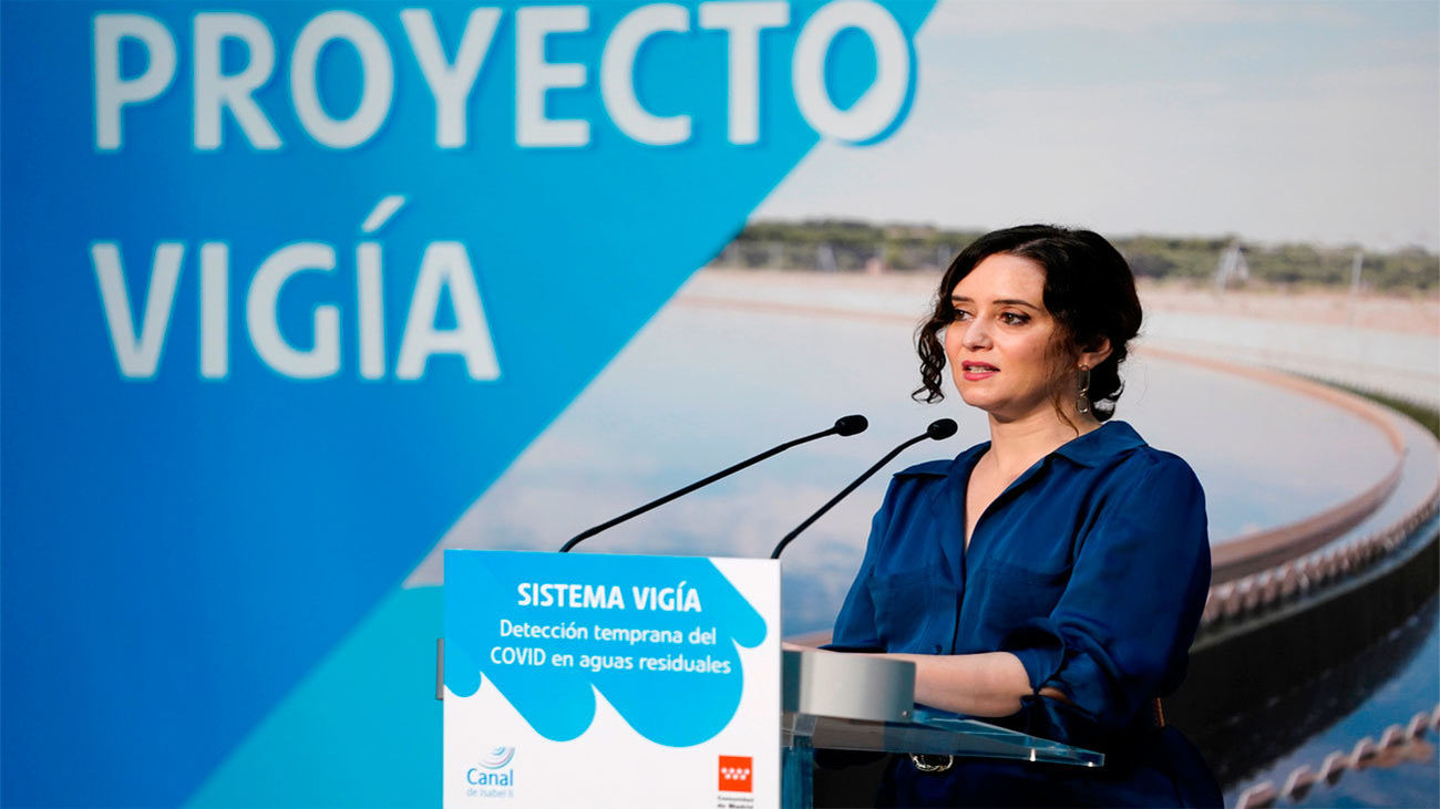 Proyecto Vigía en Madrid para la vigilancia temprana del Covid-19 en aguas residuales