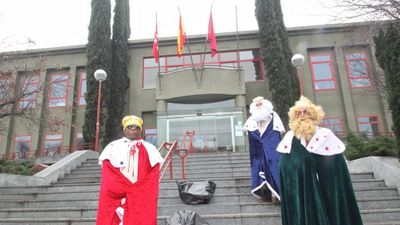 El barrio de Butarque, en Villaverde, se queda por ahora sin iluminación navideña