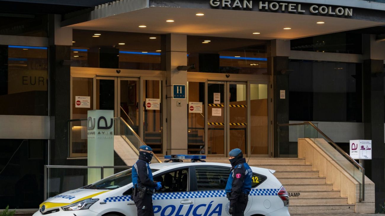 La Comunidad de Madrid deriva 392 pacientes Covid-19 al Hotel Ayre Gran Hotel Colón