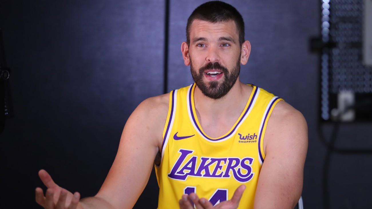 Marc Gasol buscará su segundo anillo en los míticos Lakers