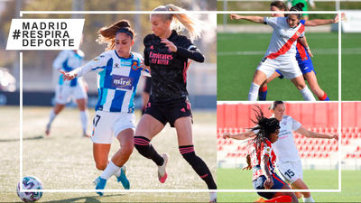 Real Madrid aplasta al Espanyol, el Madrid CFF sorprende al Atlético y el Rayo respira