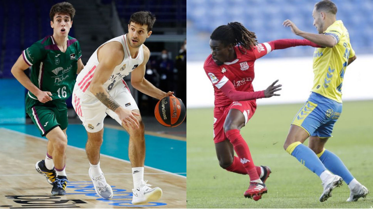 Unicaja-Real Madrid y Las Palmas-Alcorcón