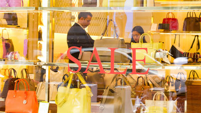 La venta de artículos de lujo se desploma un 23%
