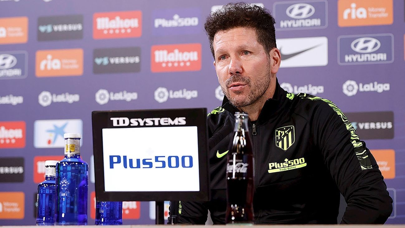 Simeone: "La Copa a partido único marca la cruel realidad de la contundencia"