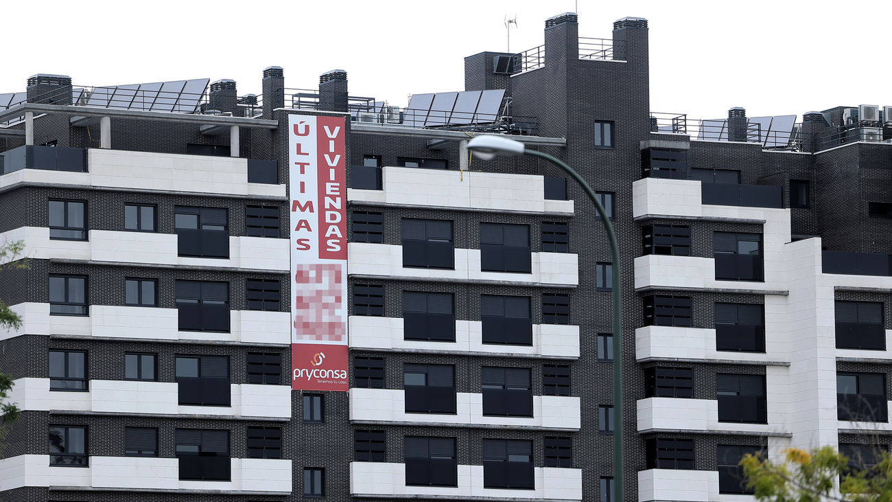 Edificio con viviendas en promoción