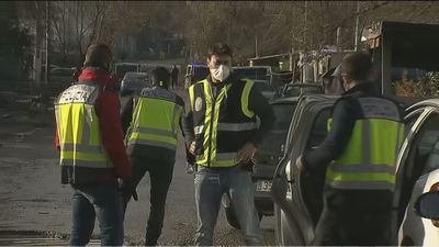 Macrooperación policial contra la venta de cocaína y heroína en la Cañada Real