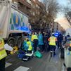 Muere una ciclista de 44 años en Ciudad Lineal tras ser atropellada por un camión de basura