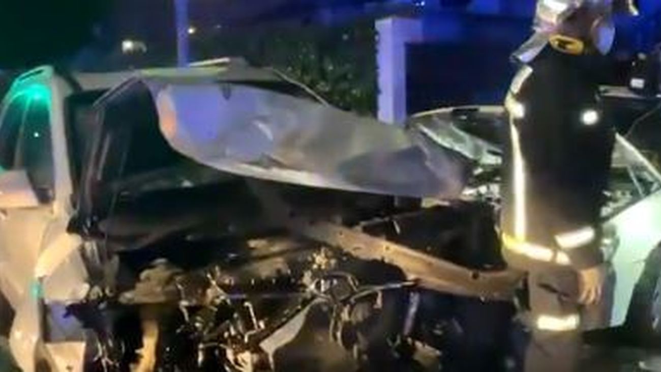 En estado grave un joven tras  una colisión entre dos vehículos en Pozuelo