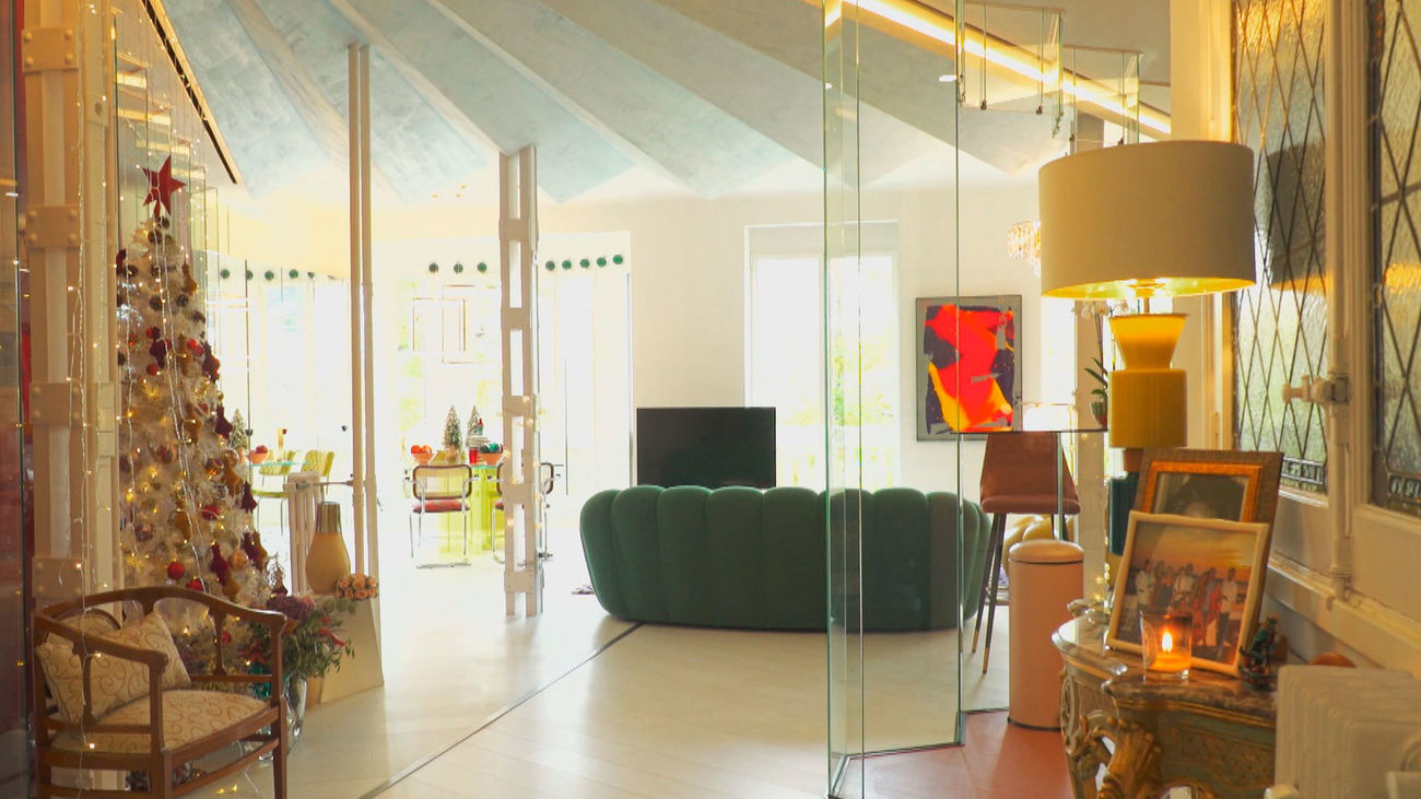 La casa de las paredes de cristal con vistas al parque El Retiro