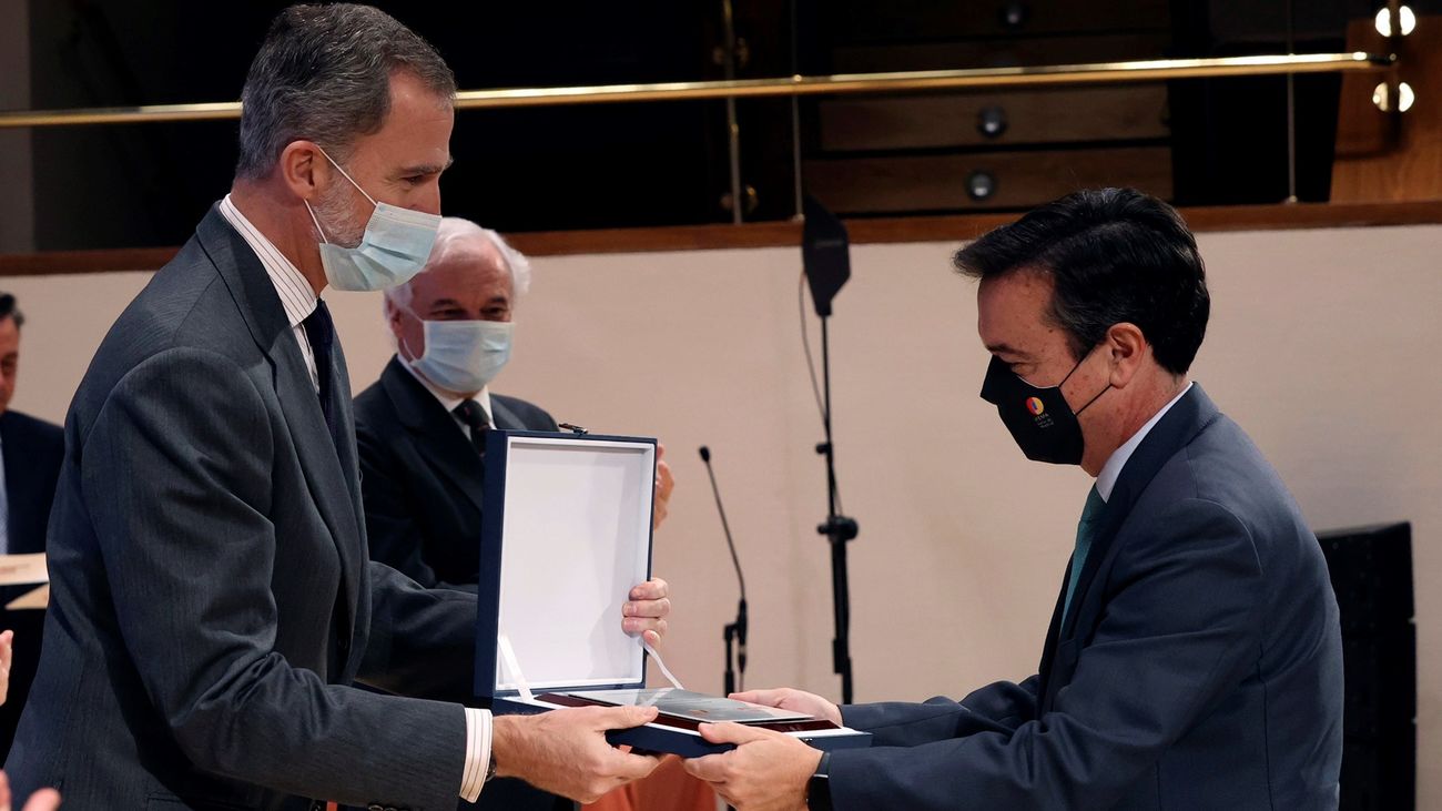 El rey Felipe VI pone en valor el papel ejemplar y solidario de las empresas españolas durante la pandemia