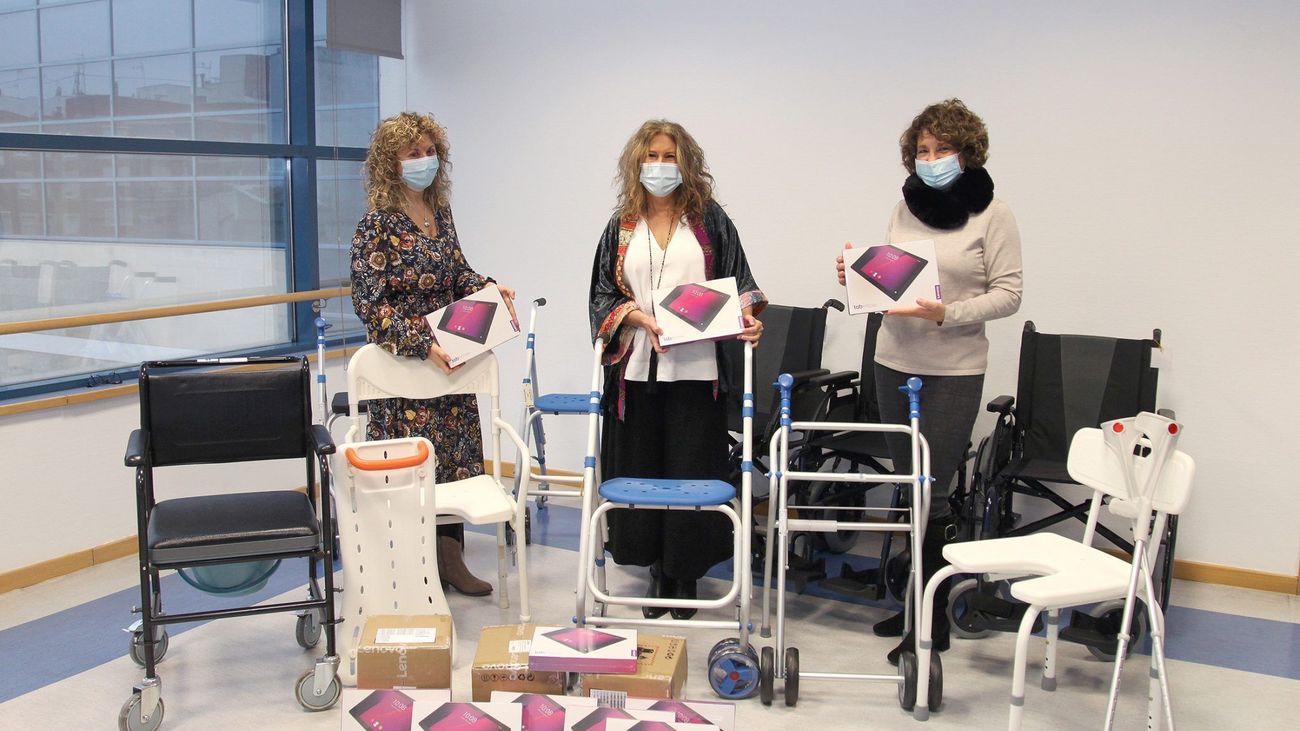 Tabletas para los mayores de Alcobendas