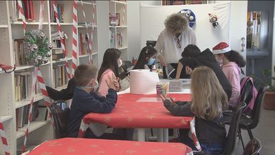 Los centros de Cáritas proporcionan ayuda y se ocupan de los niños para que los padres puedan trabajar