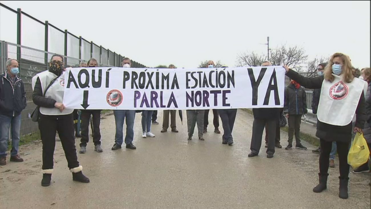 La Plataforma C4 convoca una marcha para reivindicar una nueva estación de Cercanías en Parla norte