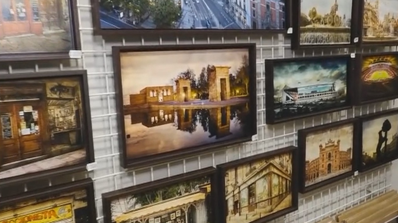 Fotografías a precio de chollo por la zona del Rastro