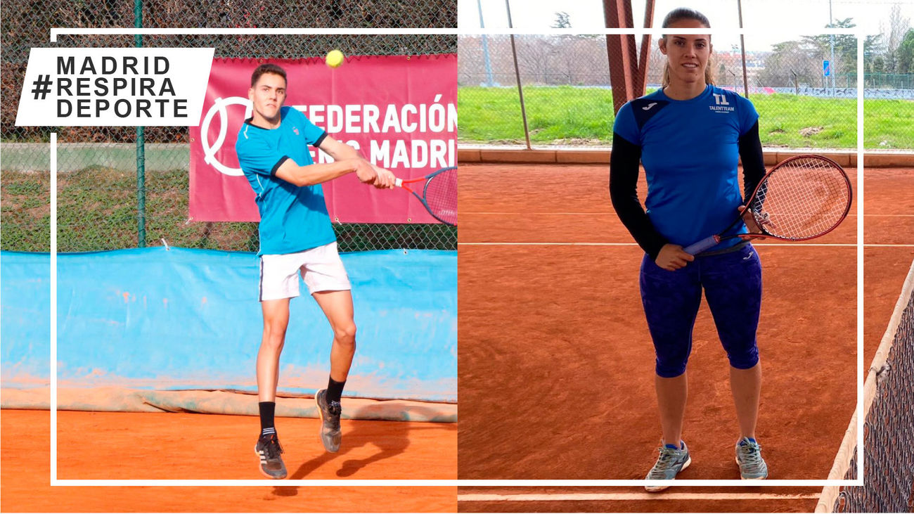 Olga Sáez y Pablo Masjuán, campeones absolutos de tenis de Madrid