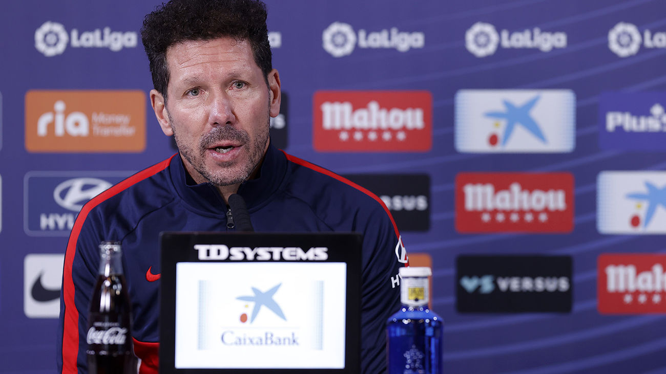 Simeone: "La Liga no es cosa de Atlético y Real Madrid"