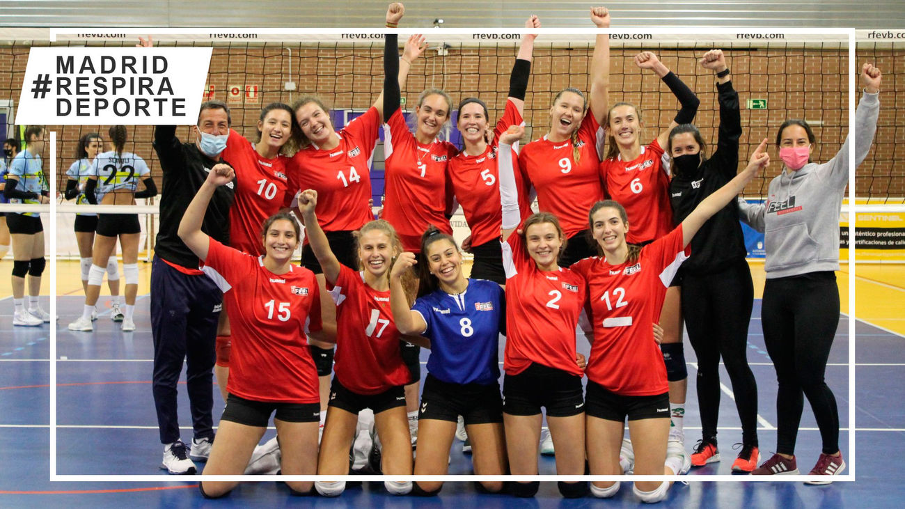El voleibol madrileño se va de Copas