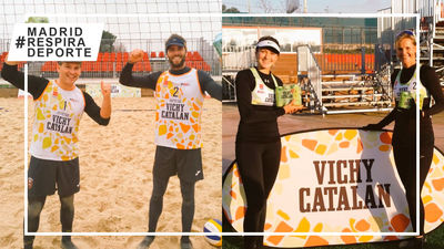 Triunfos de Benlloch-Cartagena y Matveeva-Moreno en la cuarta jornada de la Liga de Invierno Voley Playa