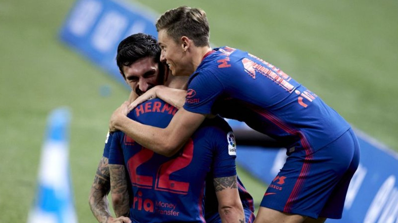 0-2. El Atlético de Madrid reafirma el liderato ante la Real Sociedad