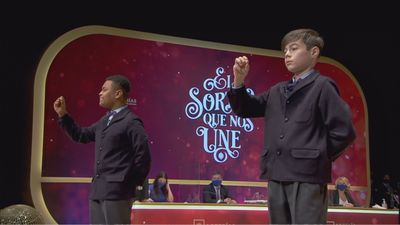 Así se cantó el Gordo de Navidad, el 72.897