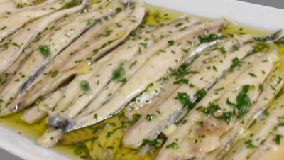 Madrid plato a plato: Boquerones en vinagre