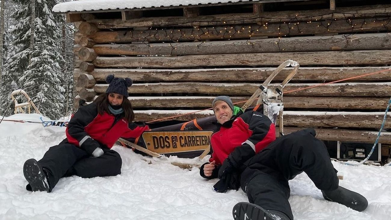 Dos en la carretera- Laponia