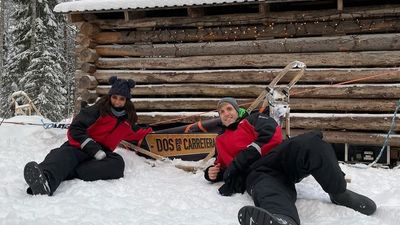 Dos en la carretera- Laponia
