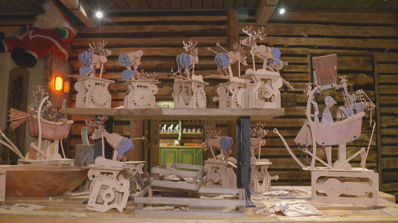 Entramos en la fábrica de juguetes de Papá Noel