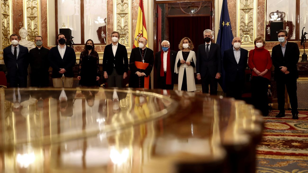 El Congreso abrió sus puertas para la tradicional cena de Nochebuena de Mensajeros de la Paz