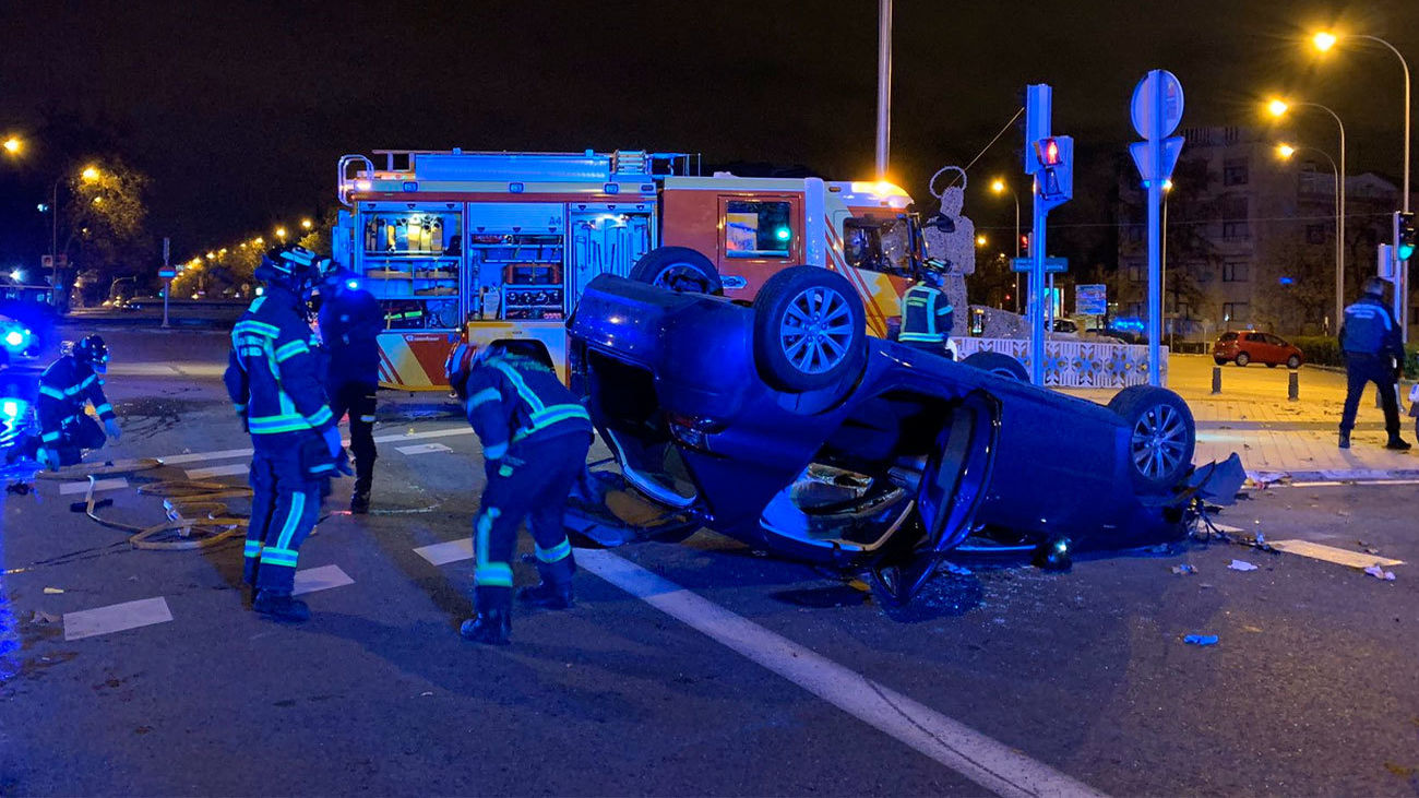 Accidente en la Plaza República Argentina