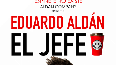 "El Jefe" despide el año con Eduardo Aldán en el Teatro Arlequín
