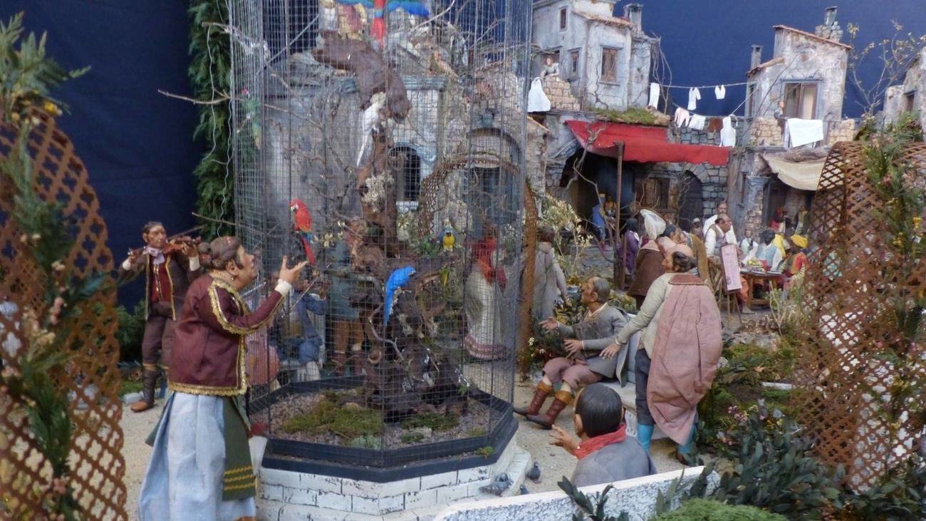 El belén napolitano del Palacio Real se puede visitar gratis hasta el 10 de enero
