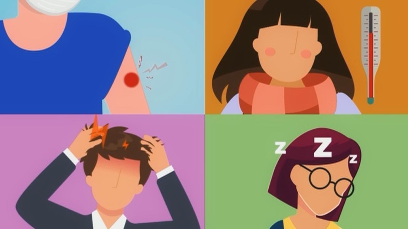 Cómo tratar los síntomas leves de la vacunación