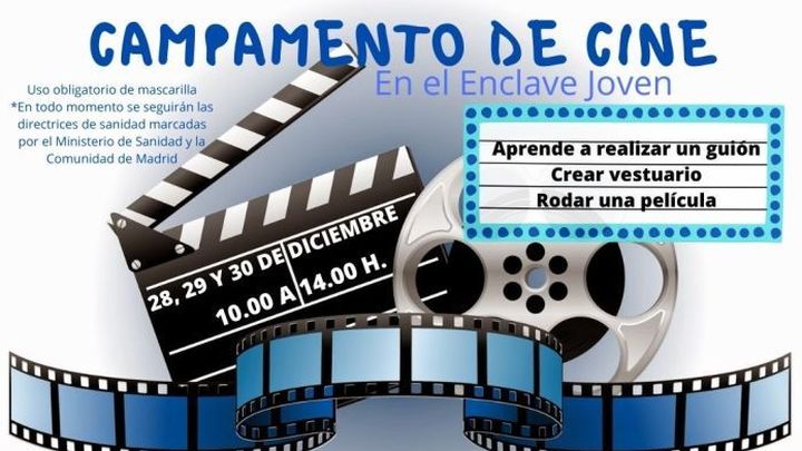 Cartel del campamento de cine / AYTO ARGANDA