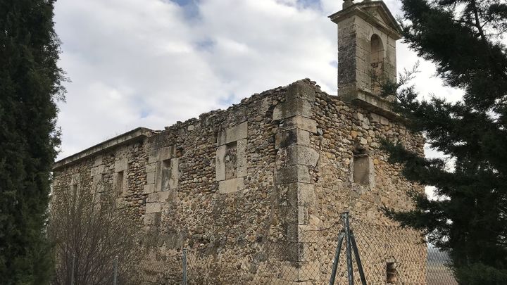 Vista del lateral mejor conservado de la ermita / DANIEL SANCHEZ (MCYP)