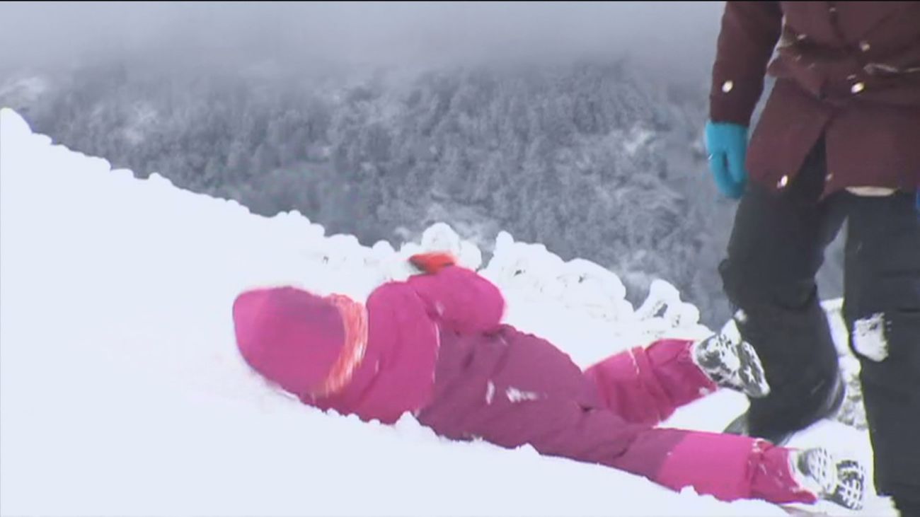 Aviso amarillo por nieve en la Sierra