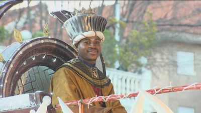 Los Reyes Magos llegan a Fuenlabrada en una cabalgata estática dentro de una gran carpa