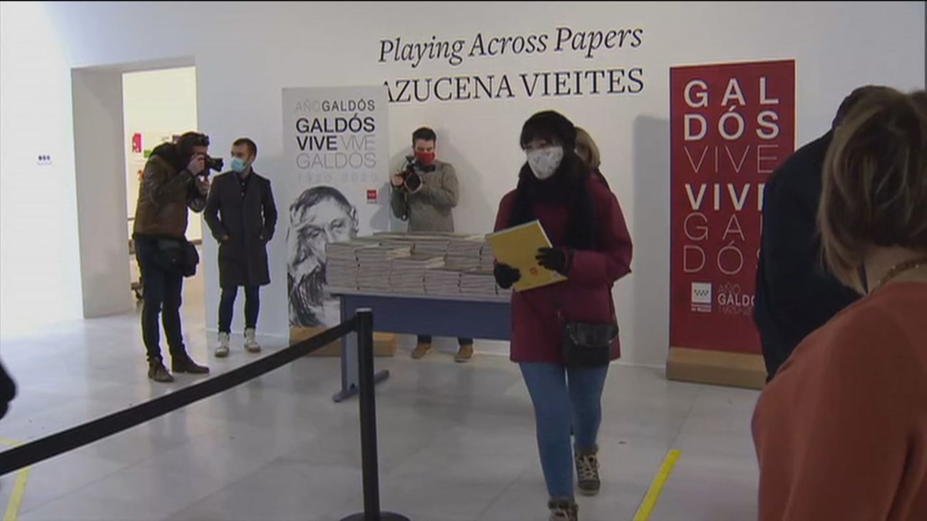 Madrid clausura el Año Galdós repartiendo ejemplares del cómic ‘Galdós, un escritor en Madrid’