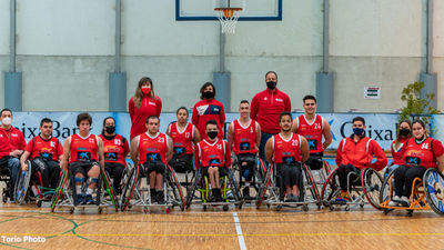 Madrid logra el campeonato de España sub'22 de baloncesto en silla de ruedas