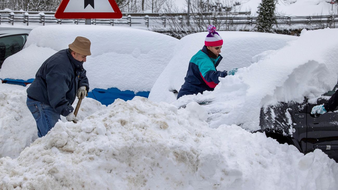 Primera semana de 2021 marcada por el frío y la nieve en toda España