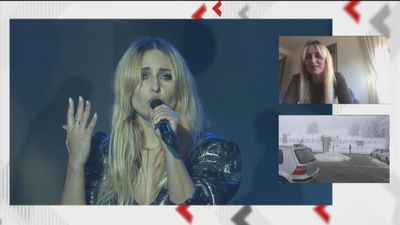 Maryan Frutos, sobre la actuación en la Puerta del Sol: "Se me saltaron las lágrimas nada más terminar"