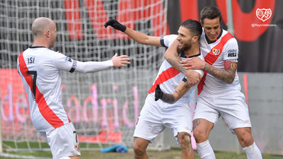 Antoñín, delantero del Rayo: "Estoy en racha, con olfato de nueve puro"