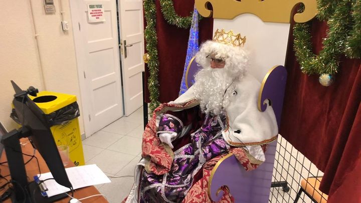 Mucha imaginación con la llegada de los Reyes Magos a Madrid