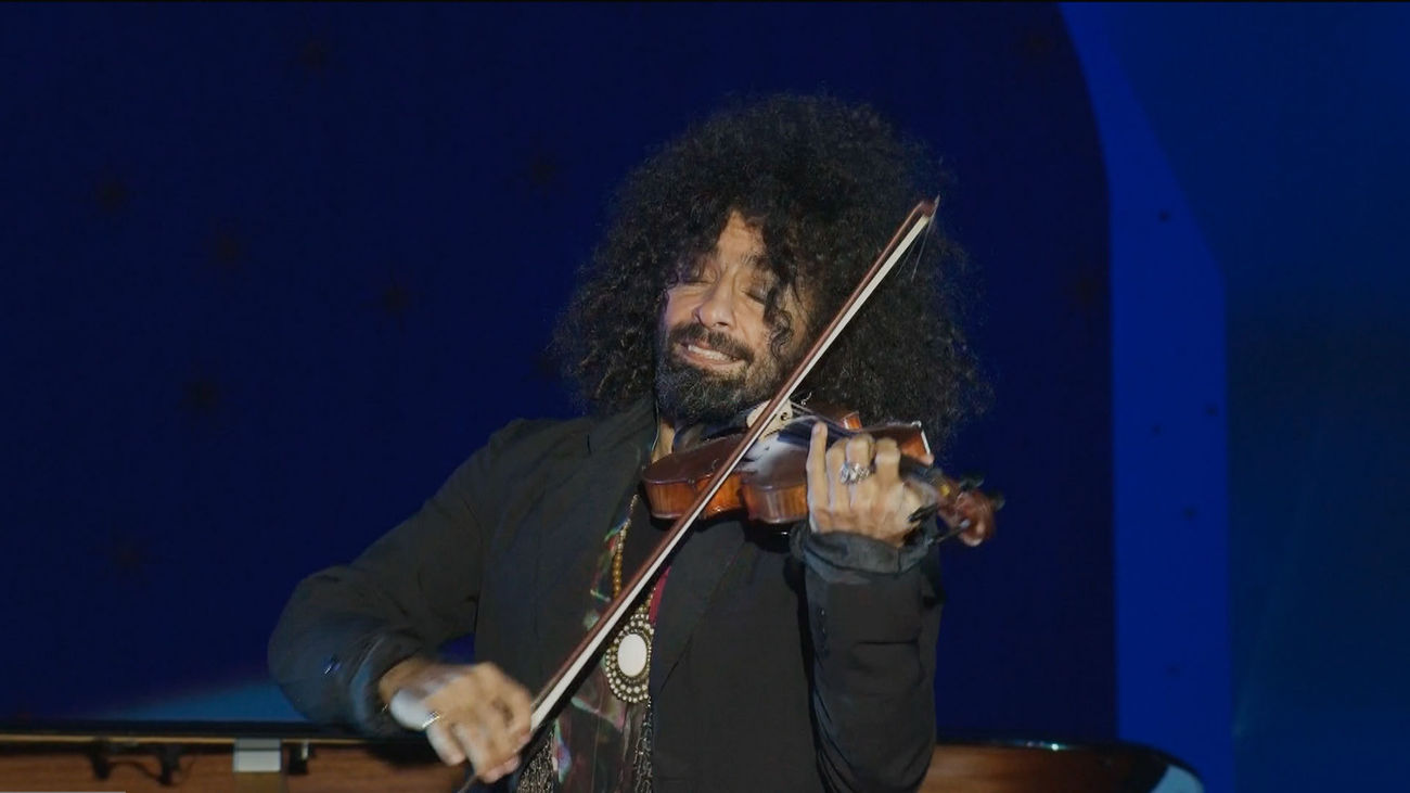Ara Malikian interpreta una melodía especial para Madrid en la gala de Reyes