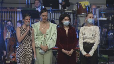 Concierto de Reyes de Hinds y la banda sinfónica municipal para el Banco de Alimentos