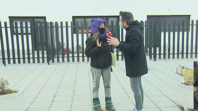 Un movimiento social de vivienda está detrás de la 'okupación' masiva de un edificio en Collado Villalba