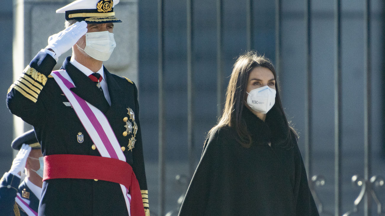 Felipe VI reivindica la Constitución en la Pascua Militar
