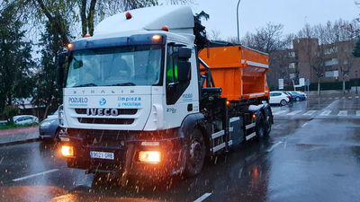 Pozuelo activa su Plan de Inclemencias Invernales y esparcirá sal en los puntos más sensibles