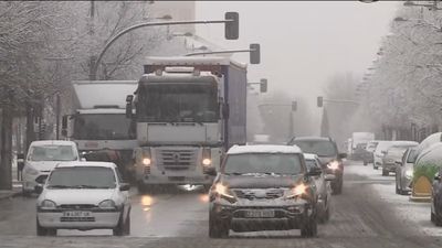 La nieve de este jueves en Madrid, un aperitivo de la gran nevada que viene el viernes y el sábado