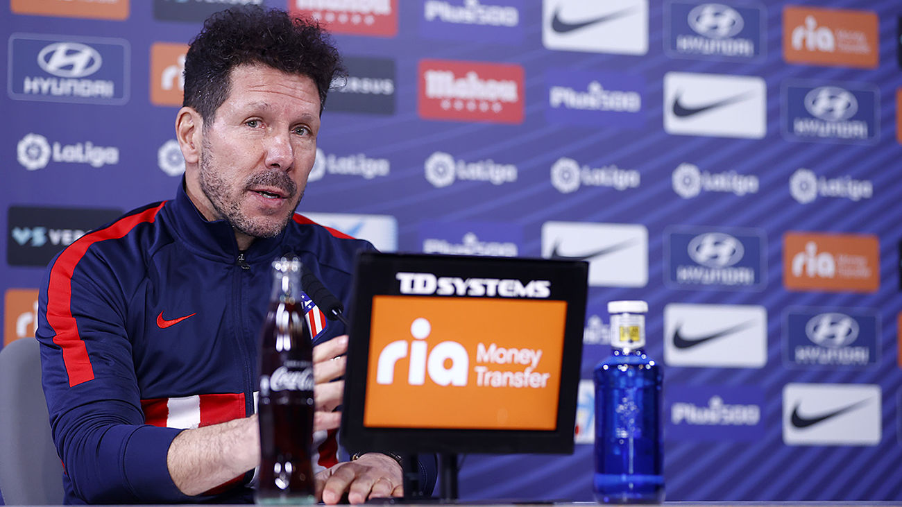 Simeone, sobre el Levante: “Nos espera un partido difícil y complejo”